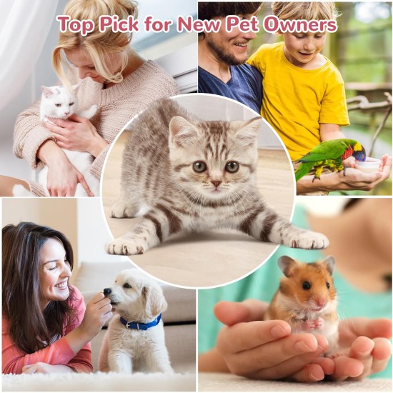 Euqvunn Cat Claw Scissors, Professional Cat Nail Scissors with Positioning Hole, Cat Claw Cutter for Kittens, Rabbits, Guinea Pigs, Birds, Puppies and Small Animals (Grey) Euqvunn Cat Claw Scissors, Professional Cat Nail Scissors with Positioning Hole, Cat Claw Cutter for Kittens, Rabbits, Guinea Pigs, Birds, Puppies and Small Animals (Grey)