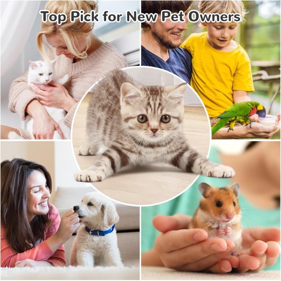 Euqvunn Cat Claw Scissors, Professional Cat Nail Scissors with Positioning Hole, Cat Claw Cutter for Kittens, Rabbits, Guinea Pigs, Birds, Puppies and Small Animals (Grey) Euqvunn Cat Claw Scissors, Professional Cat Nail Scissors with Positioning Hole, Cat Claw Cutter for Kittens, Rabbits, Guinea Pigs, Birds, Puppies and Small Animals (Grey)