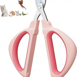 Euqvunn Rabbit Claw Scissors, Professional Cat Claw Scissors with Positioning Hole, Cat Claw Cutter for Kittens, Rabbits, Guinea Pigs, Birds, Puppies and Small Animals (Pink) Euqvunn Rabbit Claw Scissors, Professional Cat Claw Scissors with Positioning Hole, Cat Claw Cutter for Kittens, Rabbits, Guinea Pigs, Birds, Puppies and Small Animals (Pink)