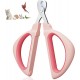 Euqvunn Rabbit Claw Scissors, Professional Cat Claw Scissors with Positioning Hole, Cat Claw Cutter for Kittens, Rabbits, Guinea Pigs, Birds, Puppies and Small Animals (Pink) Euqvunn Rabbit Claw Scissors, Professional Cat Claw Scissors with Positioning Hole, Cat Claw Cutter for Kittens, Rabbits, Guinea Pigs, Birds, Puppies and Small Animals (Pink)
