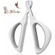 Euqvunn Rabbit Claw Scissors, Professional Cat Claw Scissors with Positioning Hole, Cat Claw Cutter for Kittens, Rabbits, Guinea Pigs, Birds, Puppies and Small Animals (Pink) Euqvunn Rabbit Claw Scissors, Professional Cat Claw Scissors with Positioning Hole, Cat Claw Cutter for Kittens, Rabbits, Guinea Pigs, Birds, Puppies and Small Animals (Pink)