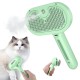 EvcgoX Cat Brush with Steam Spray Dog Brush with Water Tank for Antistatic and Knot-Resistant Hair Removal Pet Brush with One Button for Long Hair and Short Hair Skin-Friendly Cat Brush Green EvcgoX Cat Brush with Steam Spray Dog Brush with Water Tank for Antistatic and Knot-Resistant Hair Removal Pet Brush with One Button for Long Hair and Short Hair Skin-Friendly Cat Brush Green