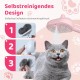 EvcgoX Cat Brush with Steam Spray Dog Brush with Water Tank for Antistatic and Knot-Resistant Hair Removal Pet Brush with One Button for Long Hair and Short Hair Skin-Friendly Cat Brush Pink EvcgoX Cat Brush with Steam Spray Dog Brush with Water Tank for Antistatic and Knot-Resistant Hair Removal Pet Brush with One Button for Long Hair and Short Hair Skin-Friendly Cat Brush Pink