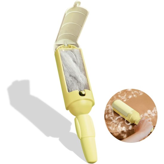 FQQF Lint Roller Pet Hair, Reusable Pet Hair Remover, Lint Brush for Cat Hair and Dog Hair Removal, Reusable for Sofa, Car, Bed, Clothes FQQF Lint Roller Pet Hair, Reusable Pet Hair Remover, Lint Brush for Cat Hair and Dog Hair Removal, Reusable for Sofa, Car, Bed, Clothes