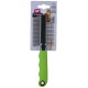 Ferplast 2 in 1 Comb for Dogs and Cats Medium Long Hair Rounded Chrome Teeth Non-Slip Handle Ferplast 2 in 1 Comb for Dogs and Cats Medium Long Hair Rounded Chrome Teeth Non-Slip Handle