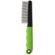 Ferplast 2 in 1 Comb for Dogs and Cats Medium Long Hair Rounded Chrome Teeth Non-Slip Handle Ferplast 2 in 1 Comb for Dogs and Cats Medium Long Hair Rounded Chrome Teeth Non-Slip Handle