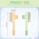 Flea Comb for Cats, Pack of 2 Cat Comb Long Hair, Magic Brush Cat, Comb for Cats, Cat Comb, 20 x 8 x 2 cm, ABS and Stainless Steel, for Grooming and Flea Control Flea Comb for Cats, Pack of 2 Cat Comb Long Hair, Magic Brush Cat, Comb for Cats, Cat Comb, 20 x 8 x 2 cm, ABS and Stainless Steel, for Grooming and Flea Control