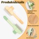 Flea Comb for Cats, Pack of 2 Professional Grooming Cat Brushes with Release Button, Multifunctional Dog Comb, for Long-Haired and Short-Haired Animals, 200 x 80 x 20 mm Flea Comb for Cats, Pack of 2 Professional Grooming Cat Brushes with Release Button, Multifunctional Dog Comb, for Long-Haired and Short-Haired Animals, 200 x 80 x 20 mm