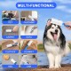 Flintronic Cat Grooming Glove with 120 Sheets Extra Sticky Lint Roller for Clothes Bed and Carpet, Lint Roller for Pet Hair Removal, Dogs, Dog Hair Dust & Lint Flintronic Cat Grooming Glove with 120 Sheets Extra Sticky Lint Roller for Clothes Bed and Carpet, Lint Roller for Pet Hair Removal, Dogs, Dog Hair Dust & Lint