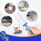 Flintronic Cat Grooming Glove with 120 Sheets Extra Sticky Lint Roller for Clothes Bed and Carpet, Lint Roller for Pet Hair Removal, Dogs, Dog Hair Dust & Lint Flintronic Cat Grooming Glove with 120 Sheets Extra Sticky Lint Roller for Clothes Bed and Carpet, Lint Roller for Pet Hair Removal, Dogs, Dog Hair Dust & Lint