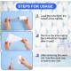 Flintronic Cat Grooming Glove with 120 Sheets Extra Sticky Lint Roller for Clothes Bed and Carpet, Lint Roller for Pet Hair Removal, Dogs, Dog Hair Dust & Lint Flintronic Cat Grooming Glove with 120 Sheets Extra Sticky Lint Roller for Clothes Bed and Carpet, Lint Roller for Pet Hair Removal, Dogs, Dog Hair Dust & Lint