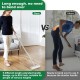 Foyer Nuage 9.5 Inch Large Lint Roller for Pet Hair with 6 Extendable Handles and Dustproof Cover, 5 Refills of 300 Sheets, Long Handle, Robust Mop for Cleaning Carpets Foyer Nuage 9.5 Inch Large Lint Roller for Pet Hair with 6 Extendable Handles and Dustproof Cover, 5 Refills of 300 Sheets, Long Handle, Robust Mop for Cleaning Carpets