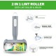Foyer Nuage 9.5 Inch Large Lint Roller for Pet Hair with 6 Extendable Handles and Dustproof Cover, 5 Refills of 300 Sheets, Long Handle, Robust Mop for Cleaning Carpets Foyer Nuage 9.5 Inch Large Lint Roller for Pet Hair with 6 Extendable Handles and Dustproof Cover, 5 Refills of 300 Sheets, Long Handle, Robust Mop for Cleaning Carpets