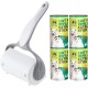 Foyer Nuage 9.5 Inch Large Lint Roller for Pet Hair with 6 Extendable Handles and Dustproof Cover, 5 Refills of 300 Sheets, Long Handle, Robust Mop for Cleaning Carpets Foyer Nuage 9.5 Inch Large Lint Roller for Pet Hair with 6 Extendable Handles and Dustproof Cover, 5 Refills of 300 Sheets, Long Handle, Robust Mop for Cleaning Carpets