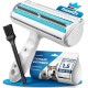 FusselZz Home Premium Lint Roller with Brush, Reusable Lint Brush for Pet Hair Removal, Long and Short Dog Hair & Cat Hair, Lint Remover for Sofa, Bed and Carpets FusselZz Home Premium Lint Roller with Brush, Reusable Lint Brush for Pet Hair Removal, Long and Short Dog Hair & Cat Hair, Lint Remover for Sofa, Bed and Carpets