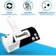 FusselZz Home Premium Lint Roller with Brush, Reusable Lint Brush for Pet Hair Removal, Long and Short Dog Hair & Cat Hair, Lint Remover for Sofa, Bed and Carpets FusselZz Home Premium Lint Roller with Brush, Reusable Lint Brush for Pet Hair Removal, Long and Short Dog Hair & Cat Hair, Lint Remover for Sofa, Bed and Carpets