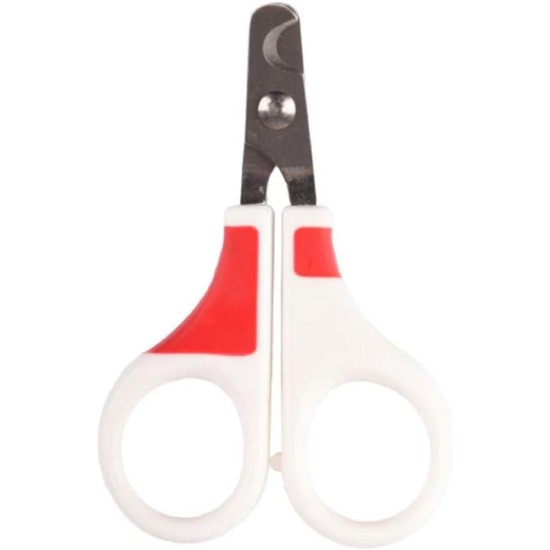 GROO'ME Nail Scissors for Cats White/Red GROO'ME Nail Scissors for Cats White/Red