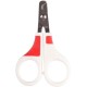 GROO'ME Nail Scissors for Cats White/Red GROO'ME Nail Scissors for Cats White/Red