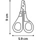 GROO'ME Nail Scissors for Cats White/Red GROO'ME Nail Scissors for Cats White/Red