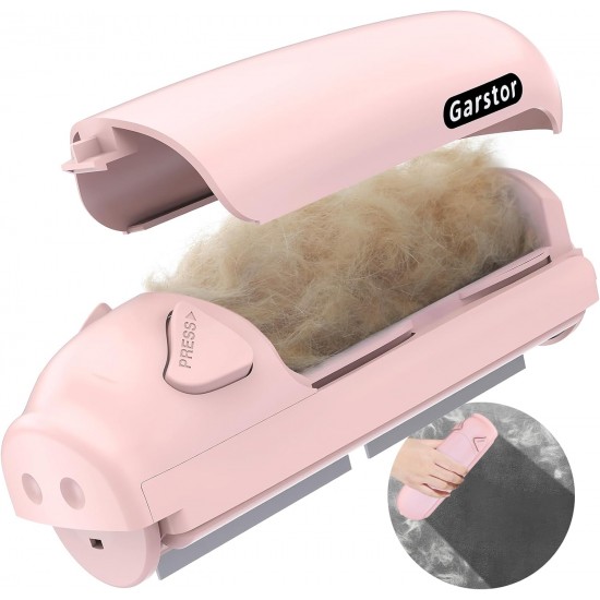 Garstor Cat Hair Remover, Dog Hair Remover, Pet Hair Remover, Lint Roller, Lint Brush for Pet Hair, Sofa, Bed, Carpet, Scratching Post, Pink Garstor Cat Hair Remover, Dog Hair Remover, Pet Hair Remover, Lint Roller, Lint Brush for Pet Hair, Sofa, Bed, Carpet, Scratching Post, Pink
