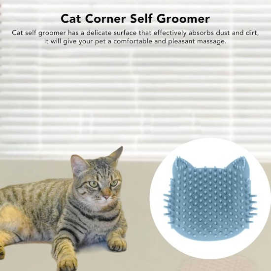 HEEPDD Cat Self Groomer Cat Corner Cat Self Groomer Dog Cat Corner Groomer Wall Corner Scratcher Comb Grooming Massage Brush Perfect Scratch Massage Tool Cat Self Groomer Cat (L) HEEPDD Cat Self Groomer Cat Corner Cat Self Groomer Dog Cat Corner Groomer Wall Corner Scratcher Comb Grooming Massage Brush Perfect Scratch Massage Tool Cat Self Groomer Cat (L)