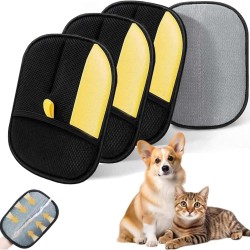 Haarhandschuh, Antistatische Tierhaarhandschuhe, Geeignet für Katzen und Hunde, Zum Reinigen, Haarentfernung, Schönheit (n3) Haarhandschuh, Antistatische Tierhaarhandschuhe, Geeignet für Katzen und Hunde, Zum Reinigen, Haarentfernung, Schönheit (n3)