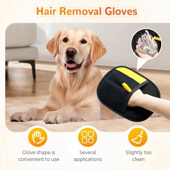 Haarhandschuh, Antistatische Tierhaarhandschuhe, Geeignet für Katzen und Hunde, Zum Reinigen, Haarentfernung, Schönheit (n3) Haarhandschuh, Antistatische Tierhaarhandschuhe, Geeignet für Katzen und Hunde, Zum Reinigen, Haarentfernung, Schönheit (n3)