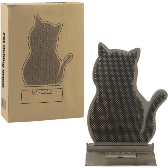 IBLUELOVER Cat Brush Cat Self Groomer Wall Corner Grooming Massage Brush Cat Corner Brush for Long Hair Short Hair Sofa Door Play Scratching Board IBLUELOVER Cat Brush Cat Self Groomer Wall Corner Grooming Massage Brush Cat Corner Brush for Long Hair Short Hair Sofa Door Play Scratching Board