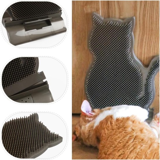 IBLUELOVER Cat Brush Cat Self Groomer Wall Corner Grooming Massage Brush Cat Corner Brush for Long Hair Short Hair Sofa Door Play Scratching Board IBLUELOVER Cat Brush Cat Self Groomer Wall Corner Grooming Massage Brush Cat Corner Brush for Long Hair Short Hair Sofa Door Play Scratching Board