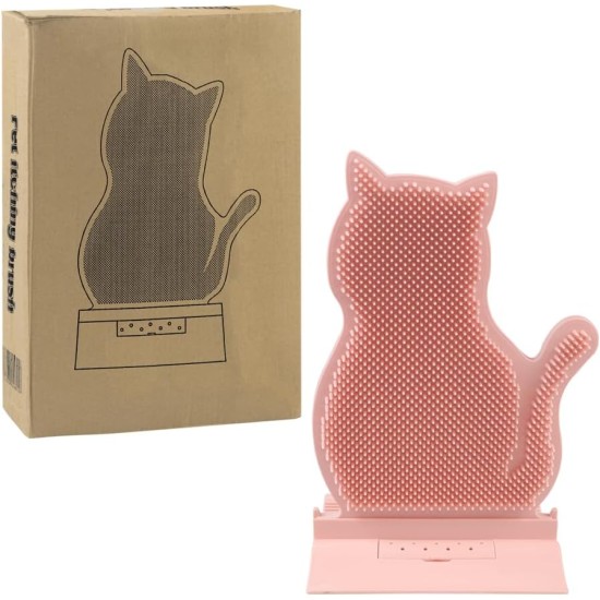 IBLUELOVER Cat Brush Cat Self Groomer Wall Corner Grooming Massage Brush Cat Corner Brush for Long Hair Short Hair Sofa Door Play Scratching Board IBLUELOVER Cat Brush Cat Self Groomer Wall Corner Grooming Massage Brush Cat Corner Brush for Long Hair Short Hair Sofa Door Play Scratching Board