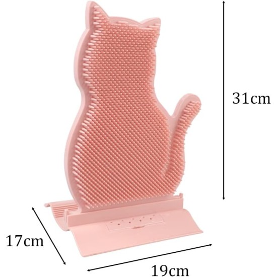 IBLUELOVER Cat Brush Cat Self Groomer Wall Corner Grooming Massage Brush Cat Corner Brush for Long Hair Short Hair Sofa Door Play Scratching Board IBLUELOVER Cat Brush Cat Self Groomer Wall Corner Grooming Massage Brush Cat Corner Brush for Long Hair Short Hair Sofa Door Play Scratching Board