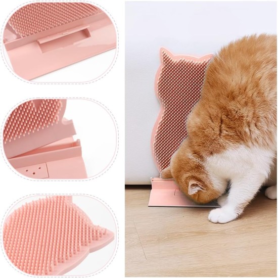 IBLUELOVER Cat Brush Cat Self Groomer Wall Corner Grooming Massage Brush Cat Corner Brush for Long Hair Short Hair Sofa Door Play Scratching Board IBLUELOVER Cat Brush Cat Self Groomer Wall Corner Grooming Massage Brush Cat Corner Brush for Long Hair Short Hair Sofa Door Play Scratching Board