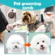 JUGUTA Pack of 2 Cat Combs, Stainless Steel Gentle Scalp Care, Cat Brush, Sturdy Durable Lice Comb, Dog Comb Suitable for Cleaning Cat and Dog Lice Tangles Flea and Other Dirt JUGUTA Pack of 2 Cat Combs, Stainless Steel Gentle Scalp Care, Cat Brush, Sturdy Durable Lice Comb, Dog Comb Suitable for Cleaning Cat and Dog Lice Tangles Flea and Other Dirt
