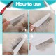 JUGUTA Pack of 2 Cat Combs, Stainless Steel Gentle Scalp Care, Cat Brush, Sturdy Durable Lice Comb, Dog Comb Suitable for Cleaning Cat and Dog Lice Tangles Flea and Other Dirt JUGUTA Pack of 2 Cat Combs, Stainless Steel Gentle Scalp Care, Cat Brush, Sturdy Durable Lice Comb, Dog Comb Suitable for Cleaning Cat and Dog Lice Tangles Flea and Other Dirt