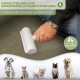 Just|fyn - 2-in-1 Pet Hair Remover, Lint Roller for Cat Hair & Dog Hair Removal - Self-Cleaning, Reusable for Sofa, Bed, Car, Clothes - Dog Accessories & Cat Accessories (Grey) Just|fyn - 2-in-1 Pet Hair Remover, Lint Roller for Cat Hair & Dog Hair Removal - Self-Cleaning, Reusable for Sofa, Bed, Car, Clothes - Dog Accessories & Cat Accessories (Grey)