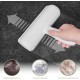 Just|fyn - 2-in-1 Pet Hair Remover, Lint Roller for Cat Hair & Dog Hair Removal - Self-Cleaning, Reusable for Sofa, Bed, Car, Clothes - Dog Accessories & Cat Accessories (Grey) Just|fyn - 2-in-1 Pet Hair Remover, Lint Roller for Cat Hair & Dog Hair Removal - Self-Cleaning, Reusable for Sofa, Bed, Car, Clothes - Dog Accessories & Cat Accessories (Grey)