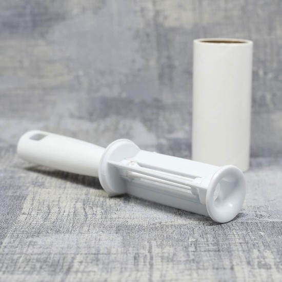KORBOND Lint Roller, 6 Dispensers & 6 Lint Rollers with 49 Sheets Each, Removes Pet Hair, Lint and Dust from Clothes, Furniture and Carpets, 44.4 m, 294 Diagonally Perforated Sheets KORBOND Lint Roller, 6 Dispensers & 6 Lint Rollers with 49 Sheets Each, Removes Pet Hair, Lint and Dust from Clothes, Furniture and Carpets, 44.4 m, 294 Diagonally Perforated Sheets