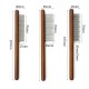 KQOZG Wooden Cat Comb, Cat Brush for Long Hair and Short Hair, Stainless Steel Dog Comb, Flea Comb for Cats, Suitable for All Lengths, Effectively Removes Tangles, Mats and Loose Hair KQOZG Wooden Cat Comb, Cat Brush for Long Hair and Short Hair, Stainless Steel Dog Comb, Flea Comb for Cats, Suitable for All Lengths, Effectively Removes Tangles, Mats and Loose Hair