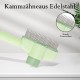 Katomi Cat Comb Green - Grooming Comb for Cats, Fur Brush & Pet Grooming, Environmentally Friendly, Ideal for Cat Owners, Christmas & Birthday, 10 cm Katomi Cat Comb Green - Grooming Comb for Cats, Fur Brush & Pet Grooming, Environmentally Friendly, Ideal for Cat Owners, Christmas & Birthday, 10 cm
