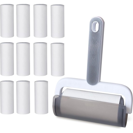 Lint Roller, 6 Rolls with 2 Dispensers, 1 Dust Cover, Extra Sticky Lint Roller, Clothes, Lint Roller for Clothes, Hair, Cat Hair, Dog Hair, 60 Sheets/Rolls Lint Roller, 6 Rolls with 2 Dispensers, 1 Dust Cover, Extra Sticky Lint Roller, Clothes, Lint Roller for Clothes, Hair, Cat Hair, Dog Hair, 60 Sheets/Rolls