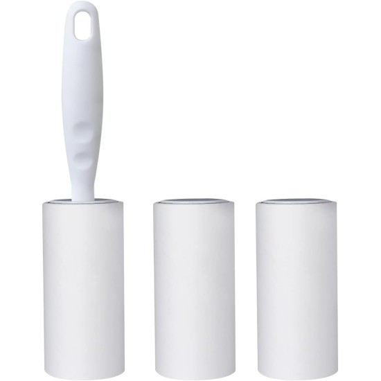 Lint Roller, 6 Rolls with 2 Dispensers, 1 Dust Cover, Extra Sticky Lint Roller, Clothes, Lint Roller for Clothes, Hair, Cat Hair, Dog Hair, 60 Sheets/Rolls Lint Roller, 6 Rolls with 2 Dispensers, 1 Dust Cover, Extra Sticky Lint Roller, Clothes, Lint Roller for Clothes, Hair, Cat Hair, Dog Hair, 60 Sheets/Rolls