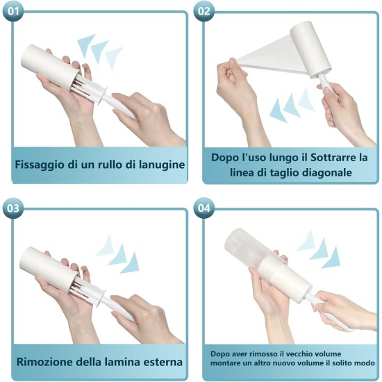 Lint Roller, 6 Rolls with 2 Dispensers, 1 Dust Cover, Extra Sticky Lint Roller, Clothes, Lint Roller for Clothes, Hair, Cat Hair, Dog Hair, 60 Sheets/Rolls Lint Roller, 6 Rolls with 2 Dispensers, 1 Dust Cover, Extra Sticky Lint Roller, Clothes, Lint Roller for Clothes, Hair, Cat Hair, Dog Hair, 60 Sheets/Rolls