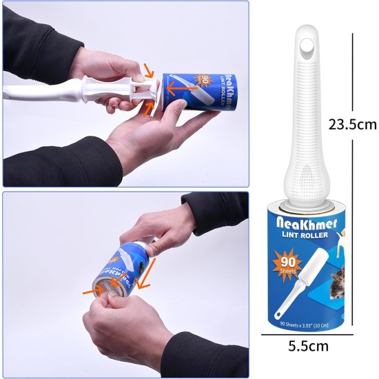Lint Roller for Pet Hair, 540 Sheets, Extra Sticky Portable Lint Remover, Lint Roller Clothes, Remover Cats Dog Hair, Lint Roller Pet Hair Lint Roller for Pet Hair, 540 Sheets, Extra Sticky Portable Lint Remover, Lint Roller Clothes, Remover Cats Dog Hair, Lint Roller Pet Hair