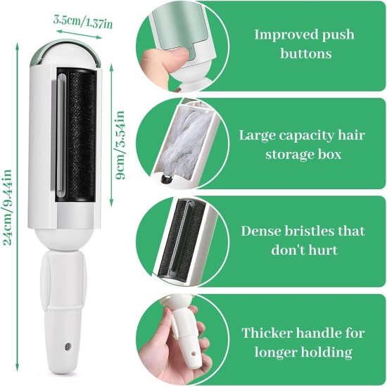 Lint Roller for Pet Hair, FainFun Washable Lint Roller for Pet Hair, Lint Brush Reusable, Pet Hair Remover Roll Pet Hair Remover for Living Room, Sofa and Car Seats Lint Roller for Pet Hair, FainFun Washable Lint Roller for Pet Hair, Lint Brush Reusable, Pet Hair Remover Roll Pet Hair Remover for Living Room, Sofa and Car Seats