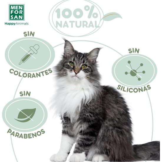 MENFORSAN Aloe Vera Foam Shampoo for Cats 200 ml MENFORSAN Aloe Vera Foam Shampoo for Cats 200 ml