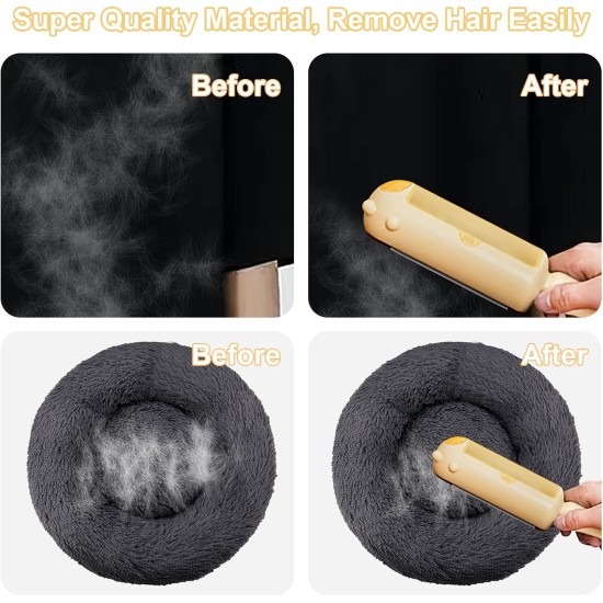MEYDLL Pet Hair Remover Lint Roller for Cat Hair and Dog Hair Lint Brush Reusable Pet Hair Remover Brush for Pet Hair Dog Hair Cat Hair Lint Roller for Sofa Bed MEYDLL Pet Hair Remover Lint Roller for Cat Hair and Dog Hair Lint Brush Reusable Pet Hair Remover Brush for Pet Hair Dog Hair Cat Hair Lint Roller for Sofa Bed