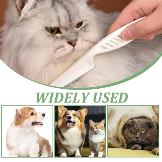 MIRKUZI Katzenkämme 2er-Pack Selbstreinigender Kamm, 1 grüner Stiftkamm + kleiner Flohkamm, Flohkamm für Katzen, Flohkamm für Hunde mit Auslöseknopf, Haustier-Hundebürste, Katzenbürste MIRKUZI Katzenkämme 2er-Pack Selbstreinigender Kamm, 1 grüner Stiftkamm + kleiner Flohkamm, Flohkamm für Katzen, Flohkamm für Hunde mit Auslöseknopf, Haustier-Hundebürste, Katzenbürste