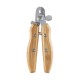 Mikki, Bamboo Dog & Cat Claw Clippers with Safety Stop to Reduce Risk of Overcutting, Micro Serrated Blades for a Clean Cut, Large Mikki, Bamboo Dog & Cat Claw Clippers with Safety Stop to Reduce Risk of Overcutting, Micro Serrated Blades for a Clean Cut, Large