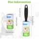 Nobleza Lint Brush Pet Hair, Reusable Lint Roller, Pet Hair Remover with Extremely Easy Cleaning, Self-Cleaning Pet Hair Remover for Cat Hair and Dog Hair Removal Nobleza Lint Brush Pet Hair, Reusable Lint Roller, Pet Hair Remover with Extremely Easy Cleaning, Self-Cleaning Pet Hair Remover for Cat Hair and Dog Hair Removal