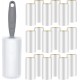 Omtofo 9 Rolls 540 Sheets Lint Roller with 1 Dust Cover + 1 Dispenser, Extra Sticky Lint Roller, Lint Roller Pet Hair, Lint Roller for Clothes, Hair, Sofa, Bed, Cat Hair, Dog Hair Omtofo 9 Rolls 540 Sheets Lint Roller with 1 Dust Cover + 1 Dispenser, Extra Sticky Lint Roller, Lint Roller Pet Hair, Lint Roller for Clothes, Hair, Sofa, Bed, Cat Hair, Dog Hair